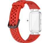 Silicone Watchband For Huawei Band 8 Strap SmartWatch Wristband For Huawei Band8 Straps Bracelet Wriststrap Sport Replacement