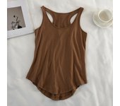 Women Vest Racerback Sleeveless T Shirt Cotton Top Plus size