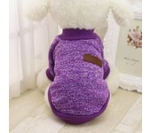 Pet Dog Knitwear Sweater Fleece Coat Soft Thickening Warm Pup Dogs Shirt Winter Pet Dog Cat Clothes