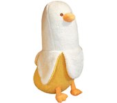 Banana Duck Plush Toy, Banana Duck Stuffed Animals Doll Cute Hugging Plush Pillow Gift for Girls and Boys