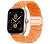 Braided Solo loop strap For GTS/2/2e/3/4/GTS2 Mini/GTR 47mm/GTR2/4/3/Pro nylon Bracelet Amazfit bip 20mm/22mm Watch band