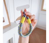 New fashion mobile lanyard wrist strap anti-drop cord iphone 15 mobile phone decoration pendant multi-purpose lanyard