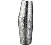 Stainless Steel Boston Tin with Etched Pattern tail Martini Shaker Drink Mixer Professional Bartender Kits