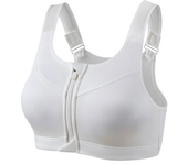 S-2XL Top deportivo Popular, sujetador de Yoga para mujer, camisa deportiva a prueba de golpes, Sujetador deportivo con cremallera frontal, sujetador de realce para mujer, ropa deportiva