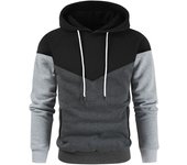 Chaqueta con Capucha para Hombres Cómoda y Deportiva Estilo Otoño-Invierno Material de Algodón