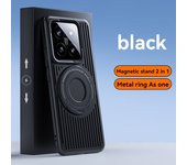Funda Xiaomi 14, Mi 14 Pro, Disipación de Calor Succión Magnética Invisible Trolley Stand Funda Protectora