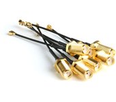 IPX IPEX-1 U.FL to SMA Female Pigtail Antenna Wi-Fi Coaxial Low Loss Cable 6 inch (15cm)