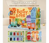 Infant and toddler enlightenment Velcro Quiet cloth book Tear book Baby early education children educational toys