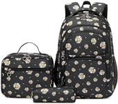 3 Pcs Set Children's Backpacks Cute Student School Bag for Girls Waterproof School bags With Lunch bag Pencil Case