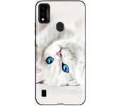 For ZTE Blade A51 Case Silicone Cute Cartoon Cats Wolf Printed Soft TPU Phone Cover 6.52" For ZTE Blade A51 A 51 BladeA51 Fundas