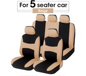 5-Seat Car Seat Covers Universal Auto Cushion Protectors for Renault Fiat Stilo Honda Civic Vaz 2110 For Citroen