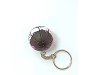 3D basketball model keychain, sports fan souvenir, car decoration collection men's gift keychain