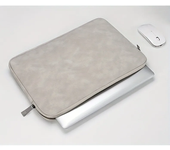 Bolsa protectora de cuero PU para ordenador portátil de 11, 13, 14, 15 pulgadas, funda para tableta, bolsas de almacenamiento, funda delgada para portátil para Macbook perfecta