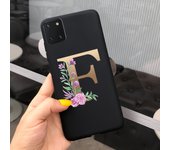 Fashion Alphabet Case For Samsung Galaxy Note 10 Lite Phone Cases Candy Color Back Cover For Samsung Note10 Lite SM-N770F Bumper
