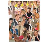Blanket Chad Michael Murray Soft and Comfortable Wool Fleece Throw Blankets for Sofa car Camping Yoga Travel Home Decoration Cozy Plush Beach Blanket Gift