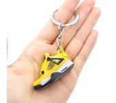 3D Mini 3D Sports Shoes Keychain Basketball Shoes Keychain Finger Skateboard Accessories Men's and Women's Trendy Pendant