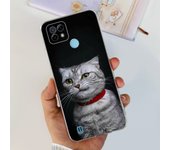 6.5" For Realme C21 Case Back Cover Transparent Soft TPU Phone Case For Realme C 21 Silicone Coque On RealmeC21 Painting Fundas
