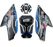 Motorcycle 5D Carbon Fiber Stickers Tank Pad Protector Racing Decal Accessories For G310GS Adventure G310 GS GS310 2018 2019