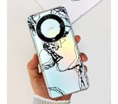 For Honor X9b Case ALI-NX1 Cover Shockproof Silicone Luxury TPU Soft Clear Flower Phone Cover For HonorX9b 5G X 9B Leopard Cases