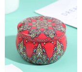 New Tin Tin Box Drum-shaped Party Supply Candle Making Kit Holder Candy Cookie Box