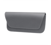 Car Glasses Case Leather Auto Sun Visor Glasses Holder Sunglasses Clip Card Ticket Holder Interior Universal Storage B