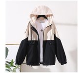 Women's short windbreaker, loose casual jacket, Korean version, high school