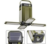Lampara camping solar camping plegable al aire libre Portátil multifunción Faroles carpa