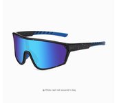 Nuevas gafas de sol deportivas de una pieza con montura grande para hombres y mujeres, gafas de sol coloridas de moda, gafas