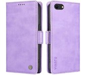 For iPhone 7/ 8/ SE (2020)/ (2022) Case Litchi Texture Leather Wallet Phone Shell