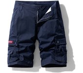 New Men Casual Shorts Outdoor Loose Fashion Multiple Pockets Cargo Shorts Summer Simplicity Solid Comfort Sports Shorts Men