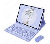 With Pencil Slot Keyboard Case for Galaxy Tab S9 FE SM-X510 X516B 10.9 inch Cover Spanish Tablet Keyboard