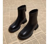 Botas cortas Botas de mujer Cher Botas Martin con plataforma retro británica