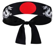 Multi-purpose Children's Warrior Headband Breathable Ninja Karate Scarf Headband Hygroscopic Yoga Headband