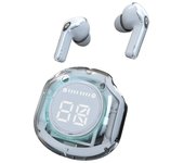 VAORLO Mini Wireless Earphones Subwoofer Bass Headphone Digital Display In-Ear Earbuds With HD Mic For iPhone Xiaomi Huawei