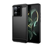 For Xiaomi 13T Pro Case Bumper Anti-knock Soft Silicone Carbon Fiber Back Cover For Xiaomi 13T Pro Case For Xiaomi 13T Pro Case