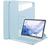 Keyboard Case For Samsung Galaxy Tab S9 Plus Case 360 Rotation S Pen Holder Cover for Galaxy Tab S9 Plus 12.4 inch SM-X810