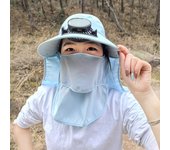 Nueva pantalla Digital Solar ventilador de carga gorra macho y hembra adultos al aire libre protector solar pesca seco granja trabajo grandes aleros sombrero de sol