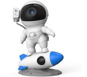 Star Projector Galaxy Night Light, Rocket Astronaut Gift for Kids Adults for Bedroom