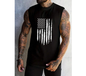 Camiseta sin mangas de ejercicio diario de verano para hombre, camiseta sin mangas para deportes al aire libre, correr, Fitness, camiseta sin mangas urbana para hombre, camiseta sin mangas 3D Prin