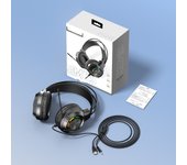 SY-G45 Gaming Headset with Mic for Xbox Series x/s one switch PS5 PS4 PC laptop kids Girls,wired headphones over ear with Microphone Mute Button for work Office Online Class