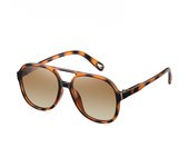 Nuevas gafas de sol polarizadas coloridas de moda para hombres y mujeres con montura redonda y marco grande