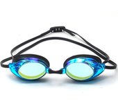 1PCS Swim Goggles - Swimming Goggles  With earplugs   Professional Anti Fog No Leaking UV Protection Wide View Swim Goggles for