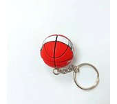3D basketball model keychain, sports fan souvenir, car decoration collection men's gift keychain