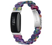 Suitable for Fitbit Inspire HR/Inspire 2 resin strap oval slim waist wristband