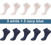 10pairs/lot men's bamboo fiber socks short casual breatheable anti-bacterial man ankle socks new black busines high quality
