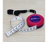 Centimeter Inch 1.5m Tape Measure Double Scale Retractable Keychain Tape Measur Plastic Tailor Craft Retractable Ruler
