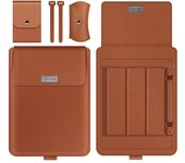Galaxy Book 4 5 Pro 360 Cover, Stand, Cable, Belt, Charger, Mouse Case, PU Waterproof Laptop Carrying Case