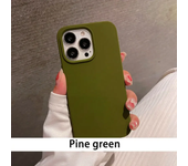 Funda de teléfono de silicona líquida Original para iPhone 16promax 15 14 13 12 para fundas Apple para iPhone 12 13 15 16 Plus cubierta completa con logotipo