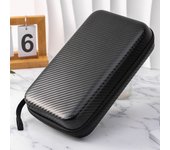 High Quality EVA Earphone Bag Shockproof Durable Data Cable Organizer Universal Portable Charger Case
