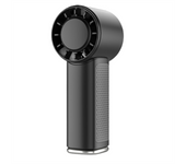 Ventilador portátil de mano mini ventilador de aire acondicionado, 2000 mAh USB recargable, negro, A